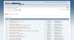 Desktop Screenshot of forum.queuemetrics.com